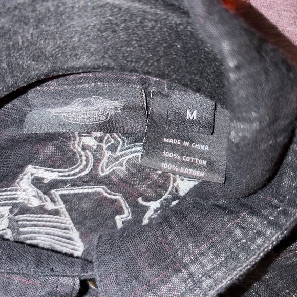 Harley-Davidson Black Button Down Shirt - Picture 2 of 3
